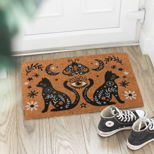 Cat Coir Doormat