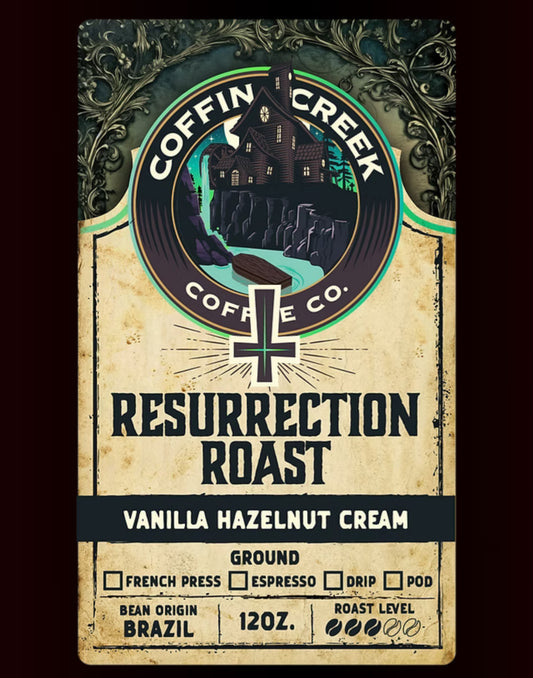 Resurrection Roast - Vanilla Hazelnut Cream Flavour Coffee