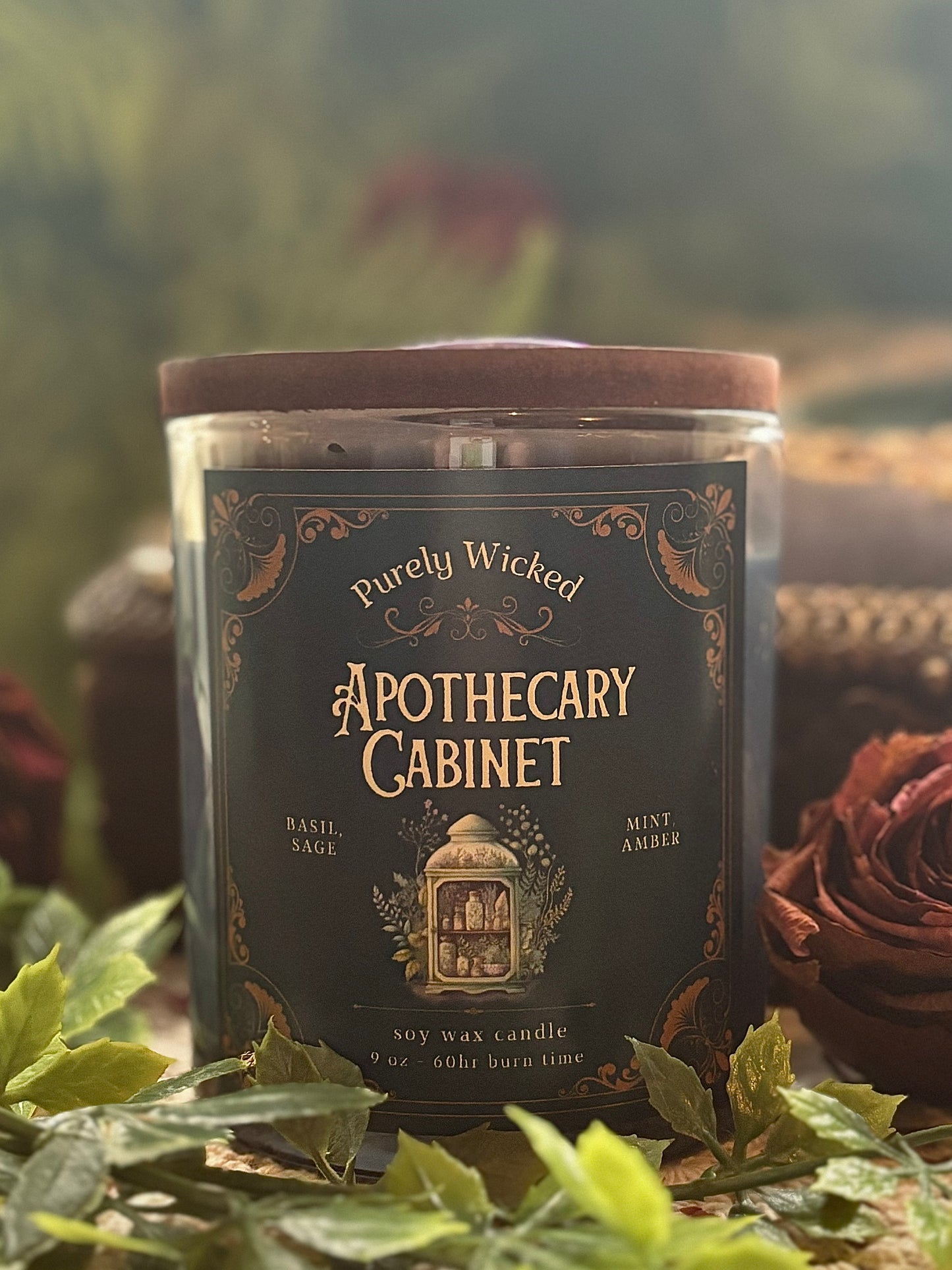 Apothecary Cabinet Luxury Soy Candle - NEW Year Collection