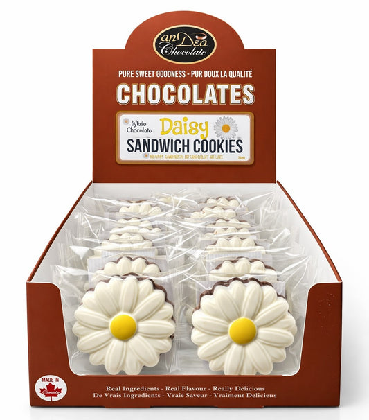 Daisy Chocolate Sandwich Cookie