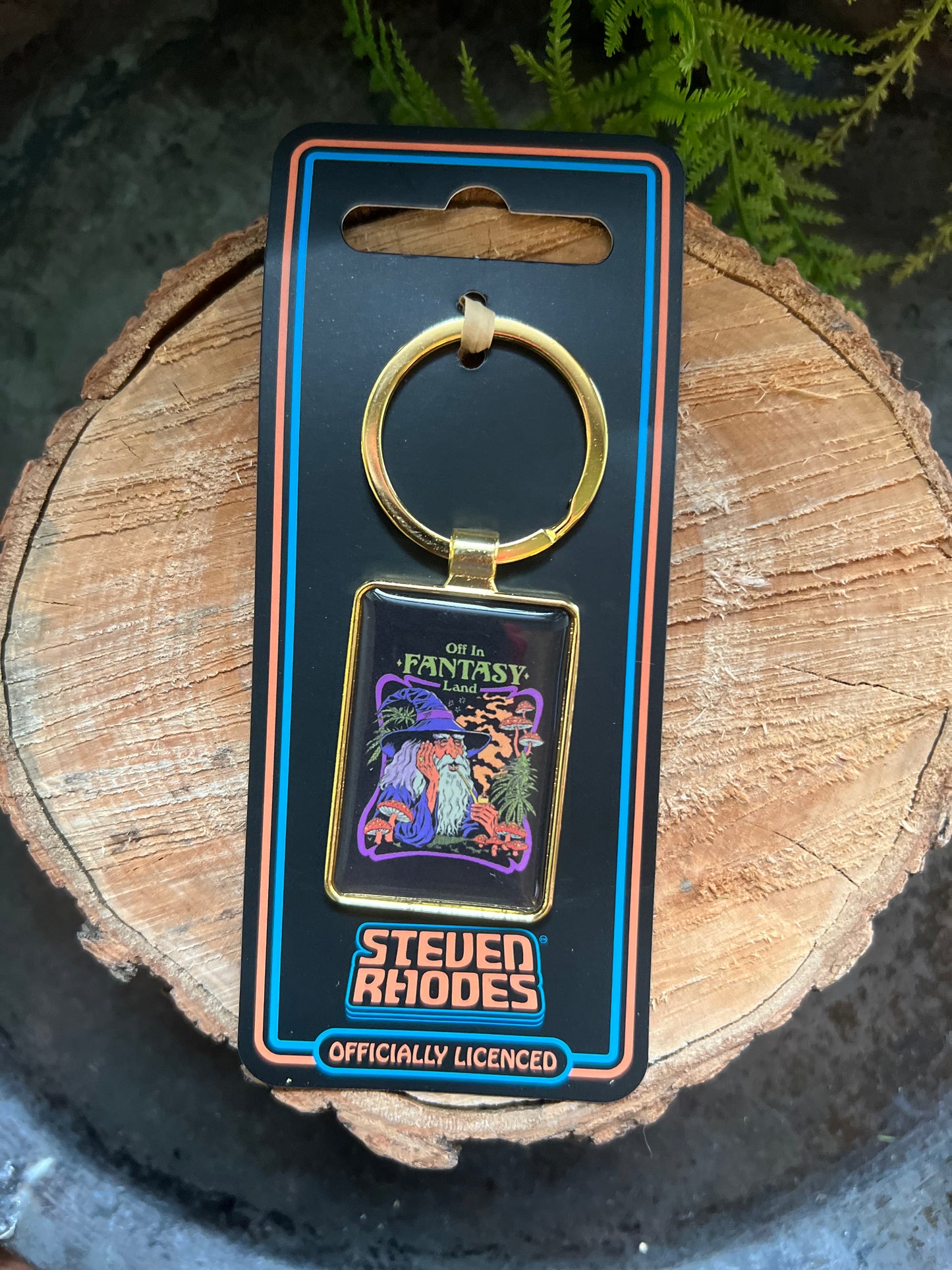 Enamel Keyrings by Steven Rhodes (Assorted)