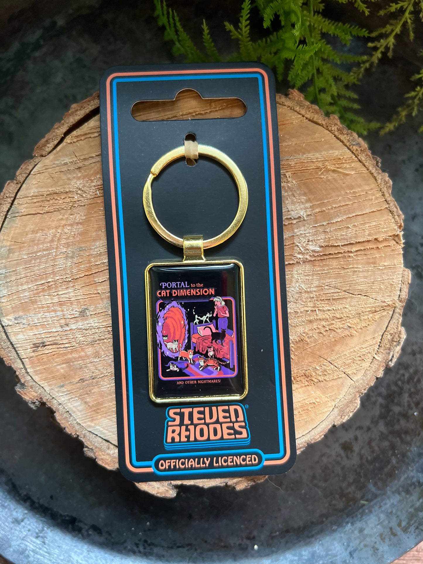 Enamel Keyrings by Steven Rhodes (Assorted)