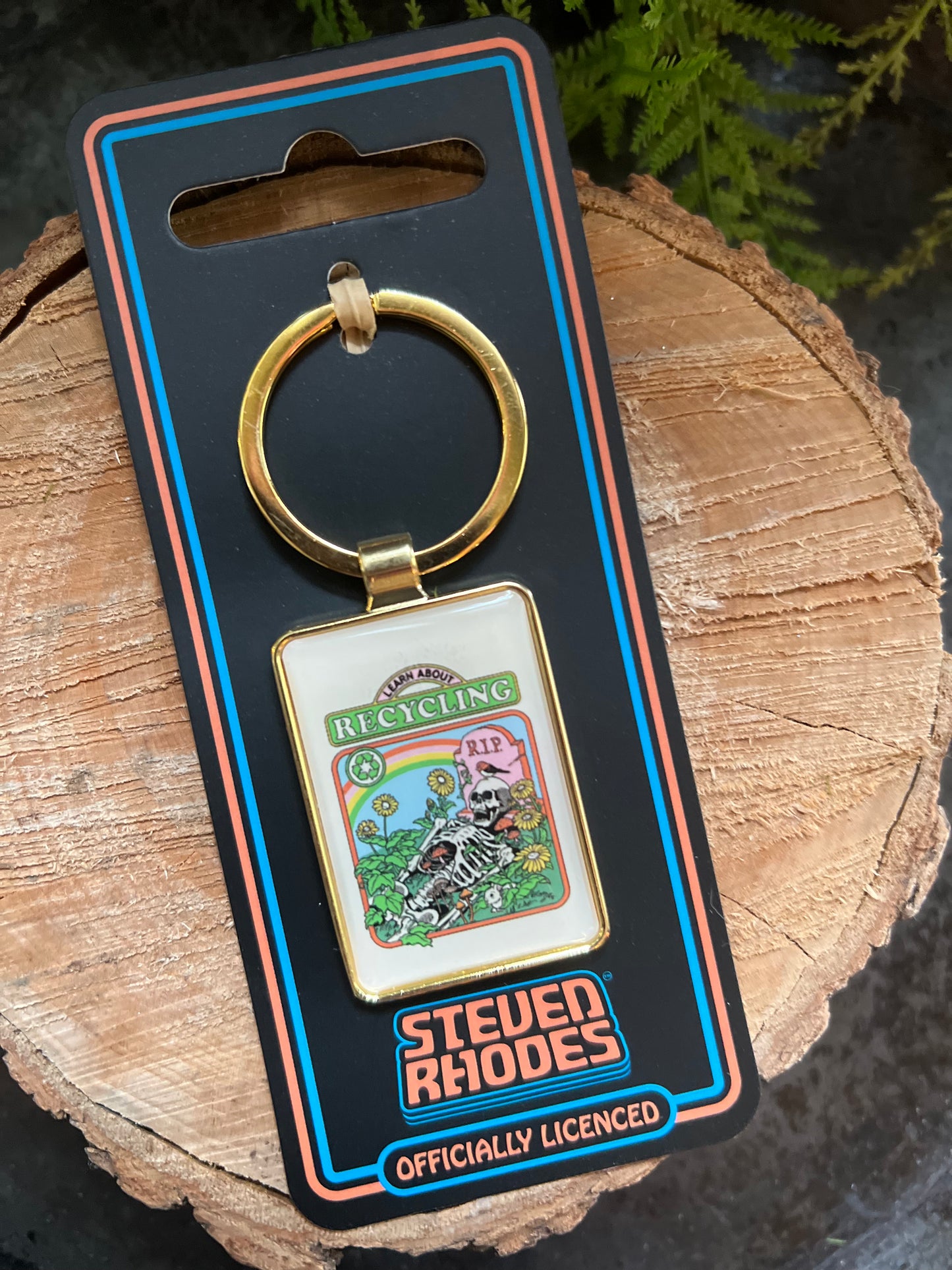Enamel Keyrings by Steven Rhodes (Assorted)