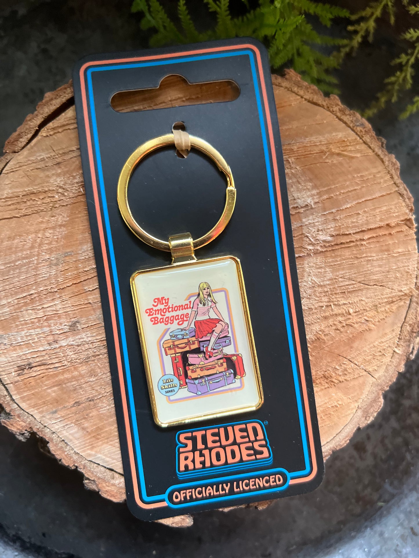 Enamel Keyrings by Steven Rhodes (Assorted)