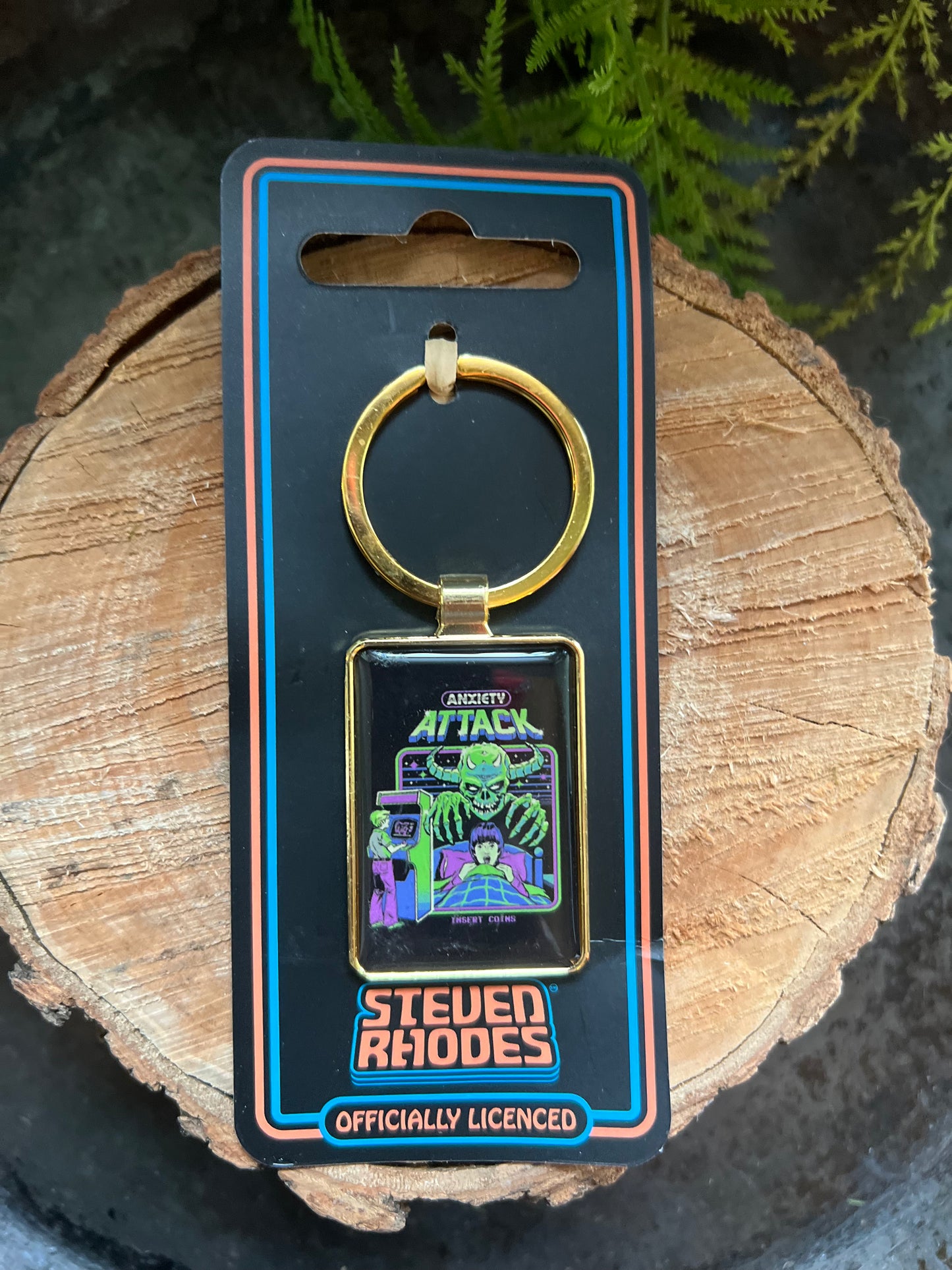 Enamel Keyrings by Steven Rhodes (Assorted)