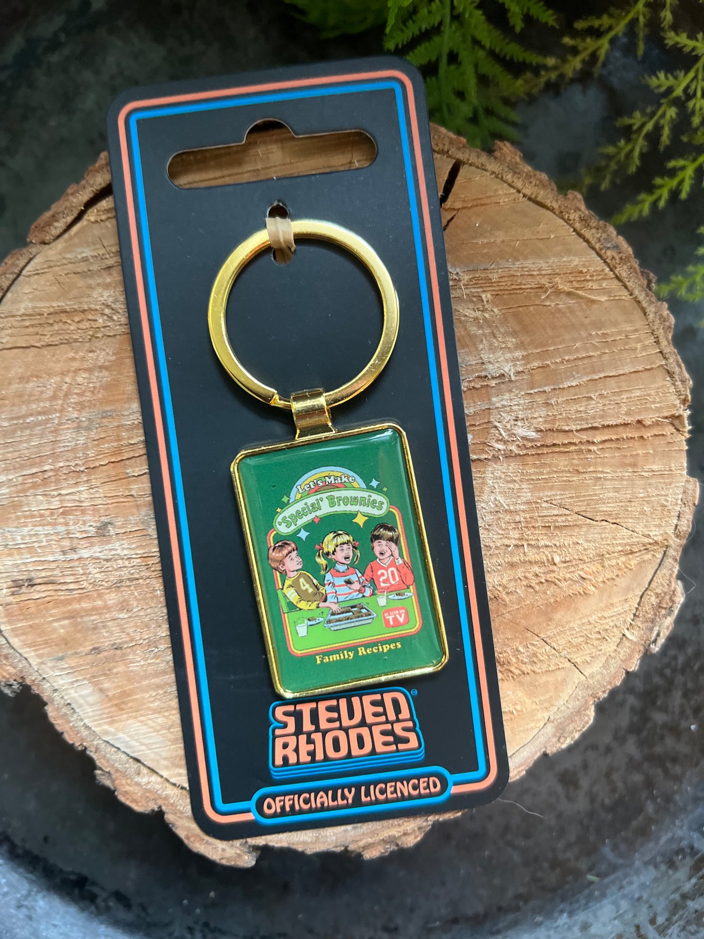 Enamel Keyrings by Steven Rhodes (Assorted)