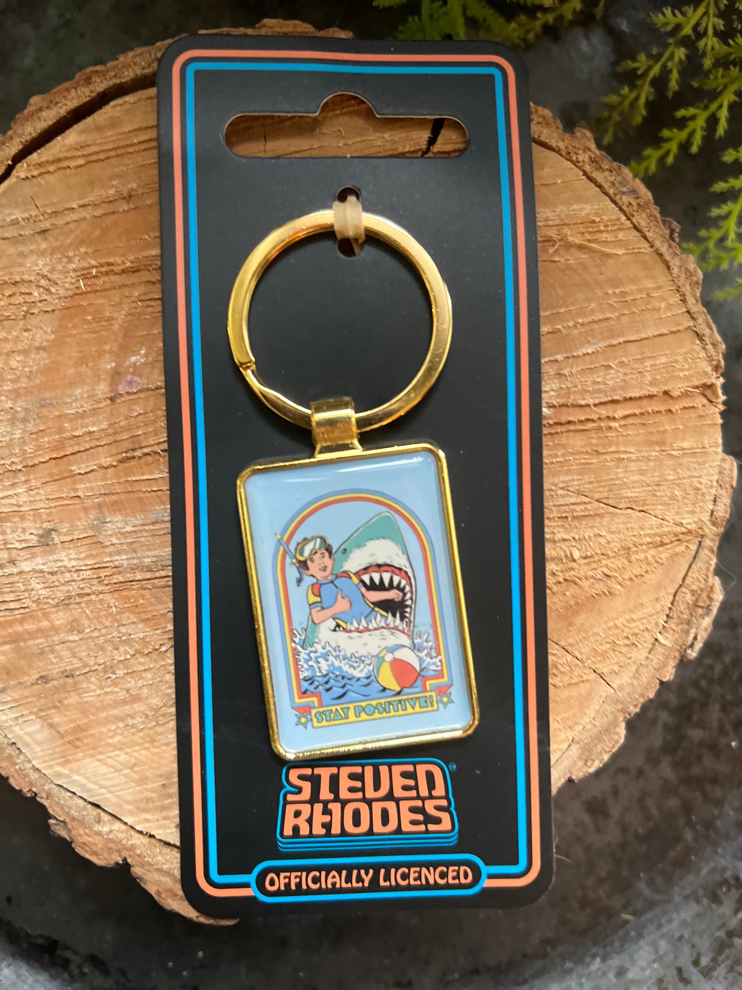 Enamel Keyrings by Steven Rhodes (Assorted)