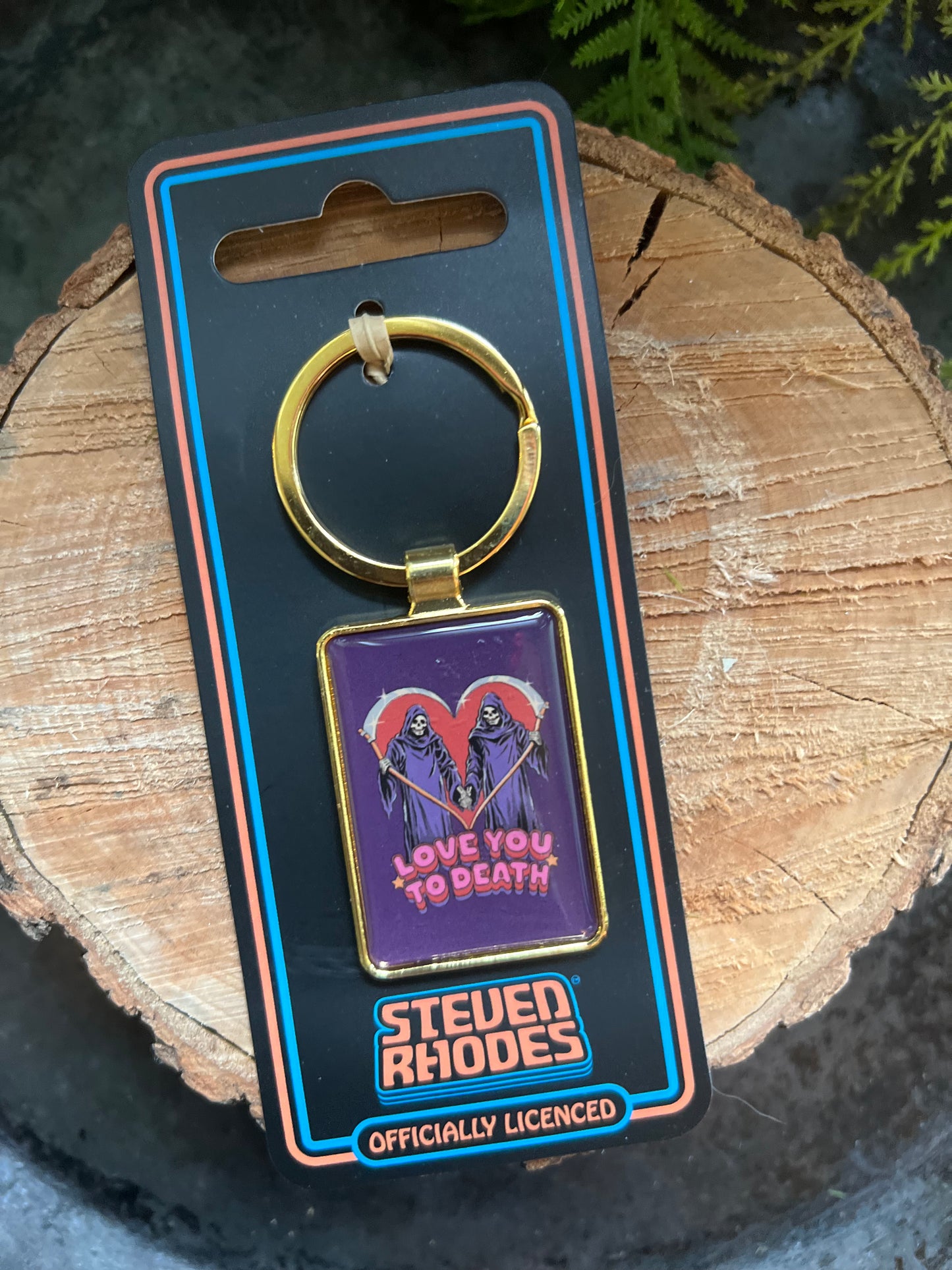 Enamel Keyrings by Steven Rhodes (Assorted)