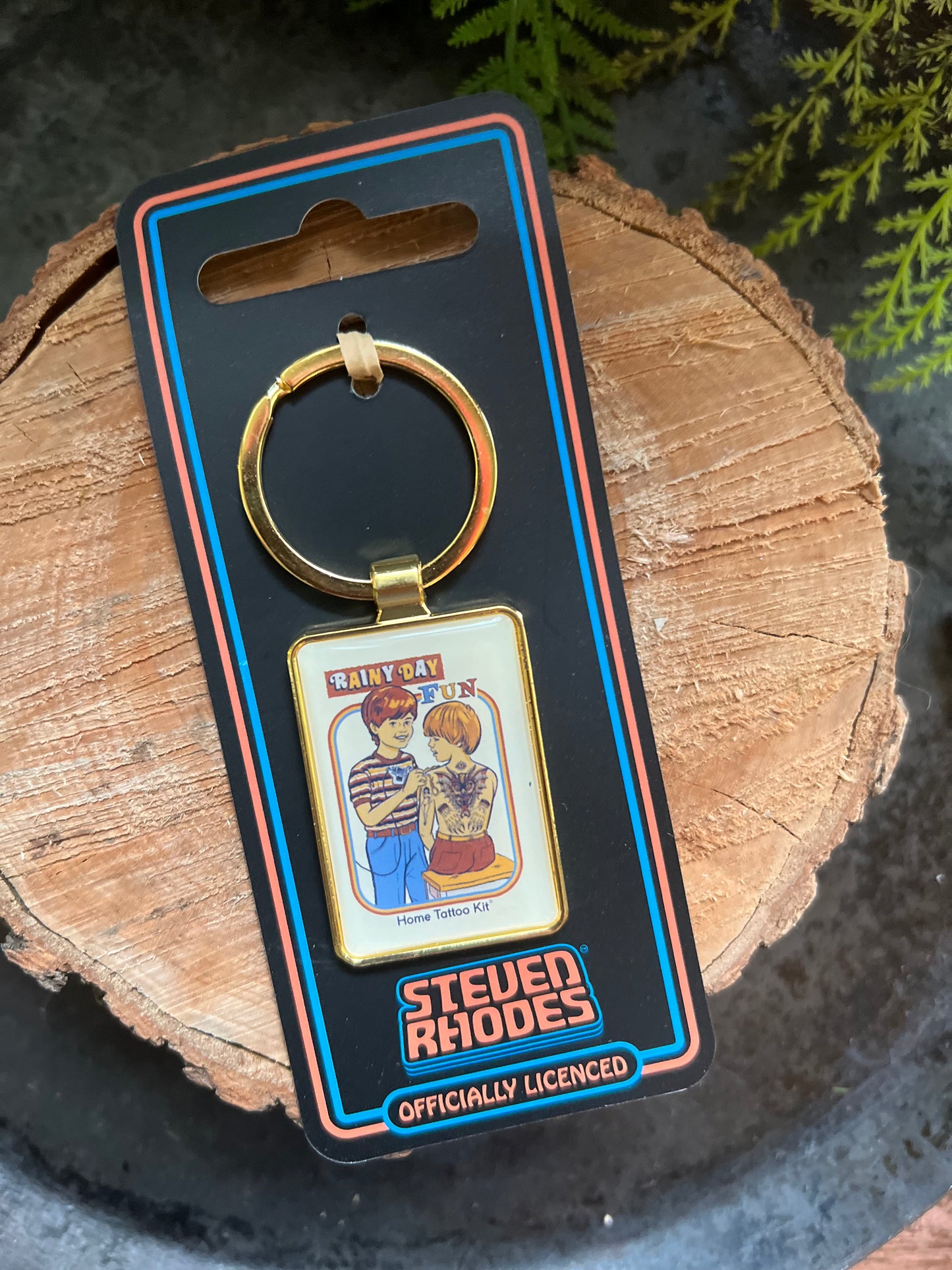 Enamel Keyrings by Steven Rhodes (Assorted)