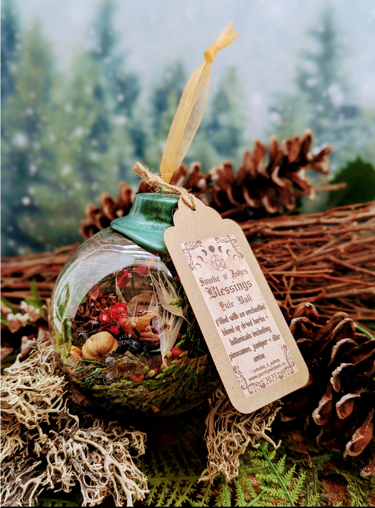 Blessing Yule Ball Ornament