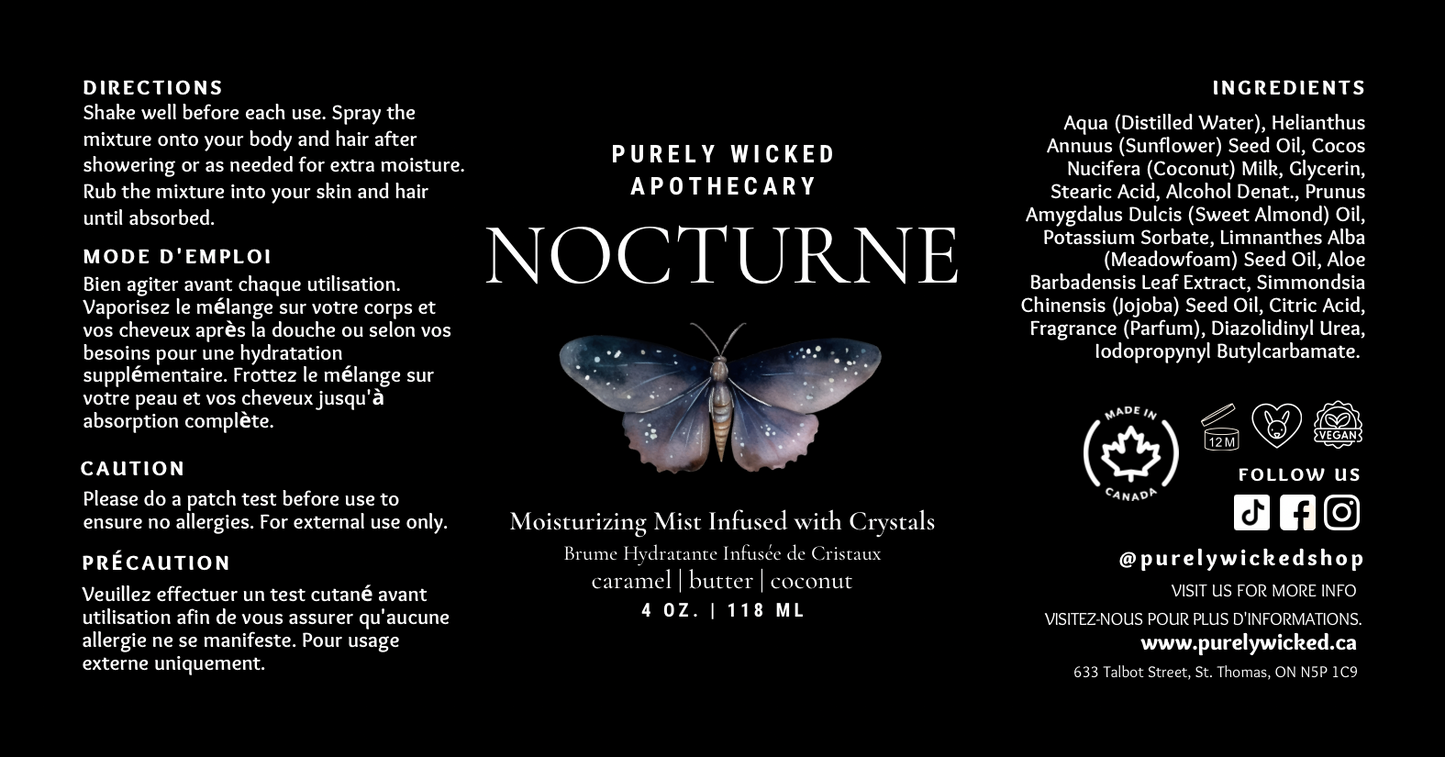 Nocturne - Crystal Infused Moisture Mist
