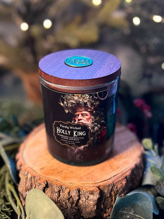 Holly King - Luxury Holiday Candle Collection