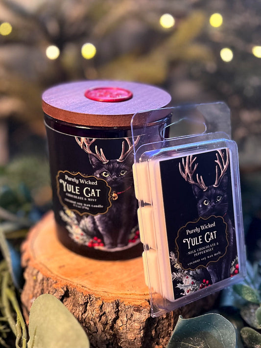 Yule Cat Luxury Holiday Candle