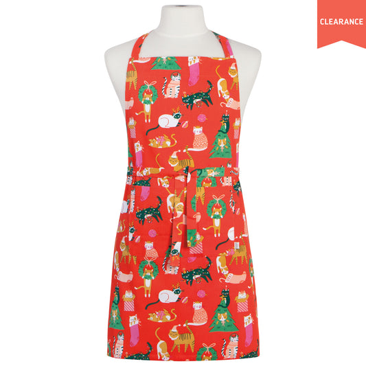 Let it Meow Christmas Apron