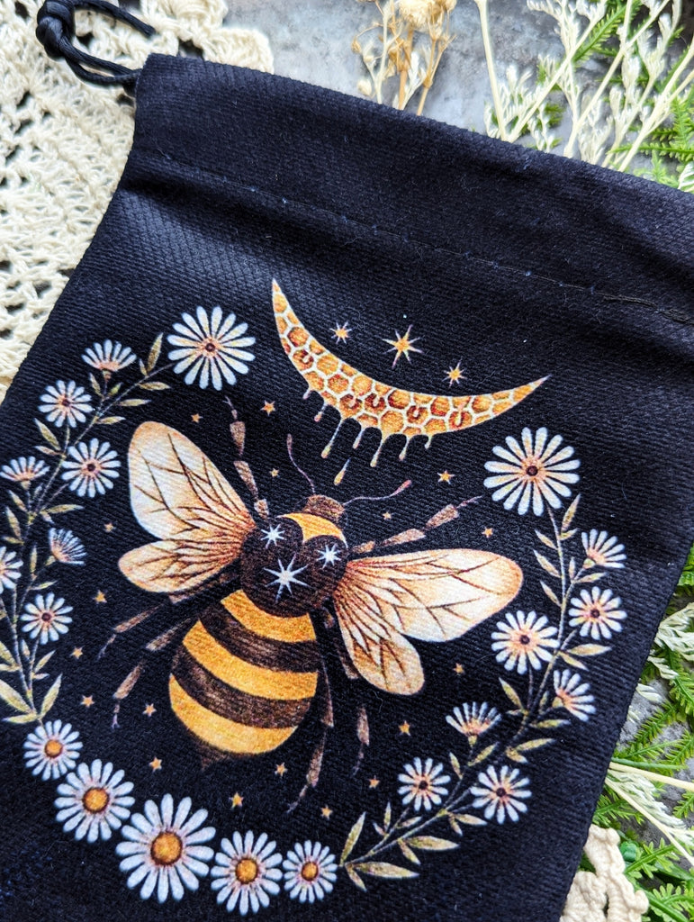 Tarot/Crystal Bag - Bumble Bee