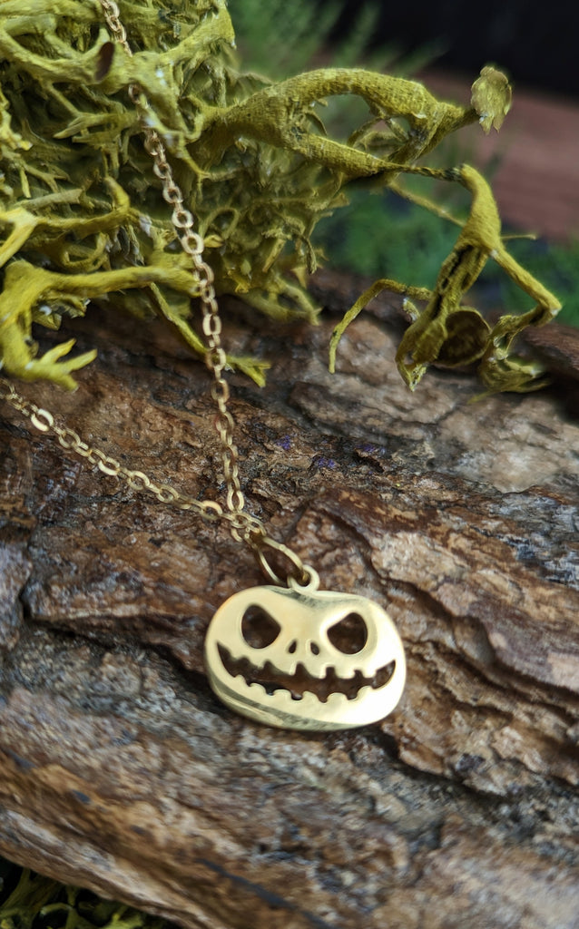 Jack-O Lantern Necklace