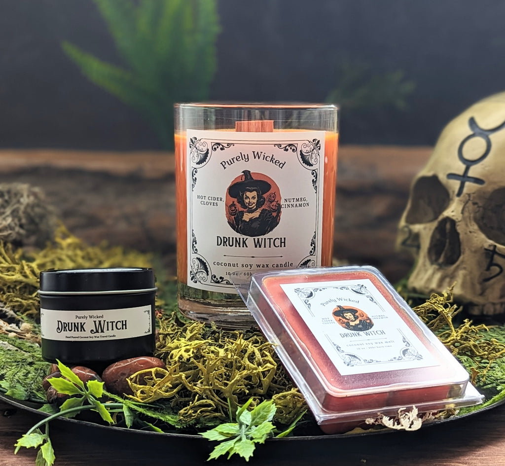 Drunk Witch Luxury Soy Candle - Fall Collection