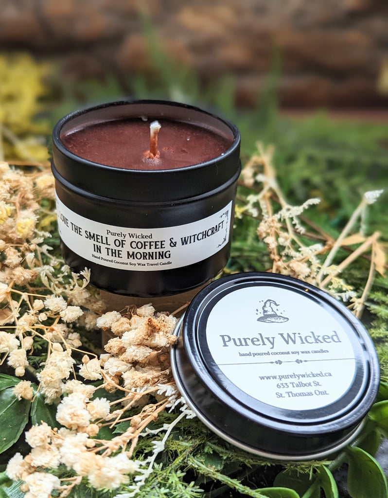 Witchcraft and Coffee Luxury Soy Candle - Fall Collection