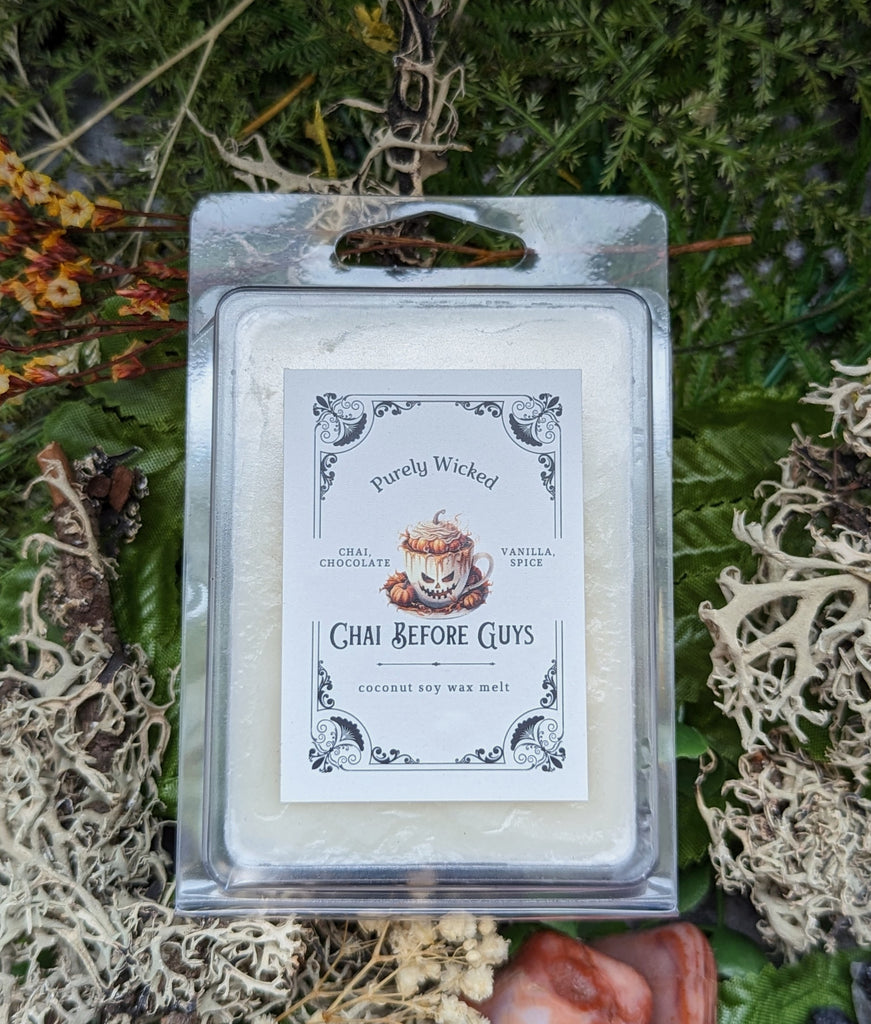 Chai Before Guy Luxury Soy Candle - Fall Collection