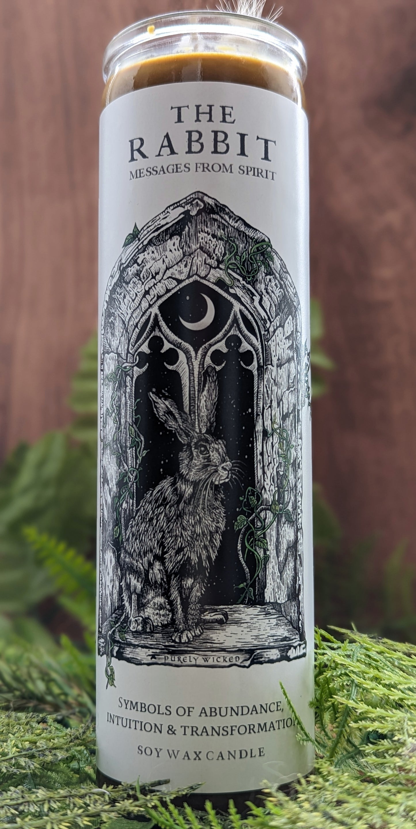 The Rabbit - Pillar Prayer Candle