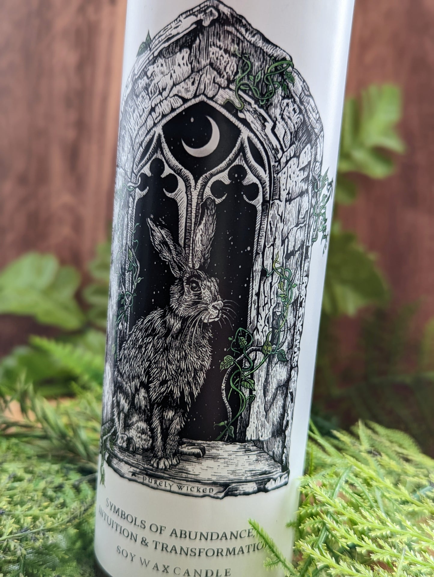 The Rabbit - Pillar Prayer Candle