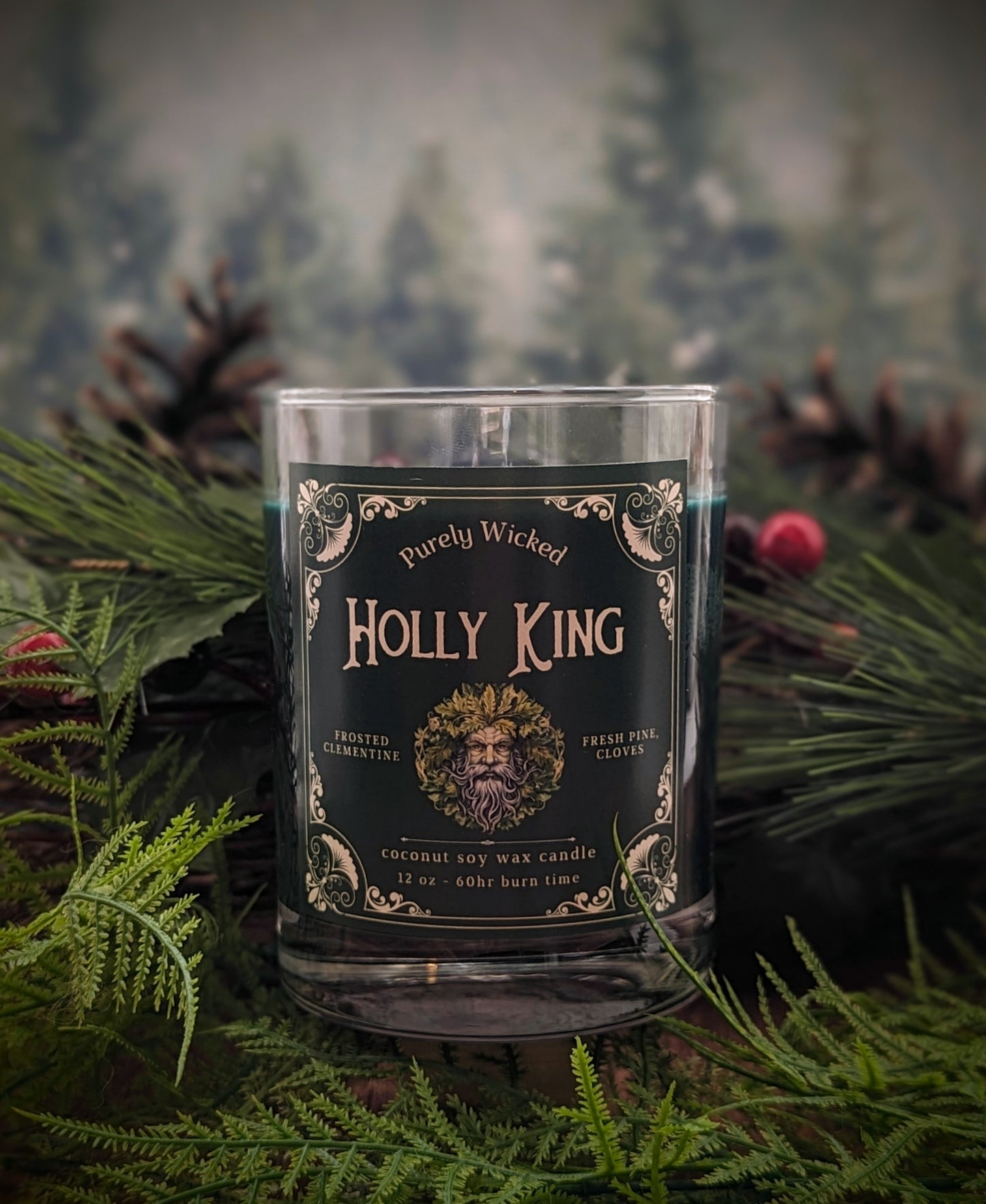 Holly King - Luxury Holiday Candle Collection