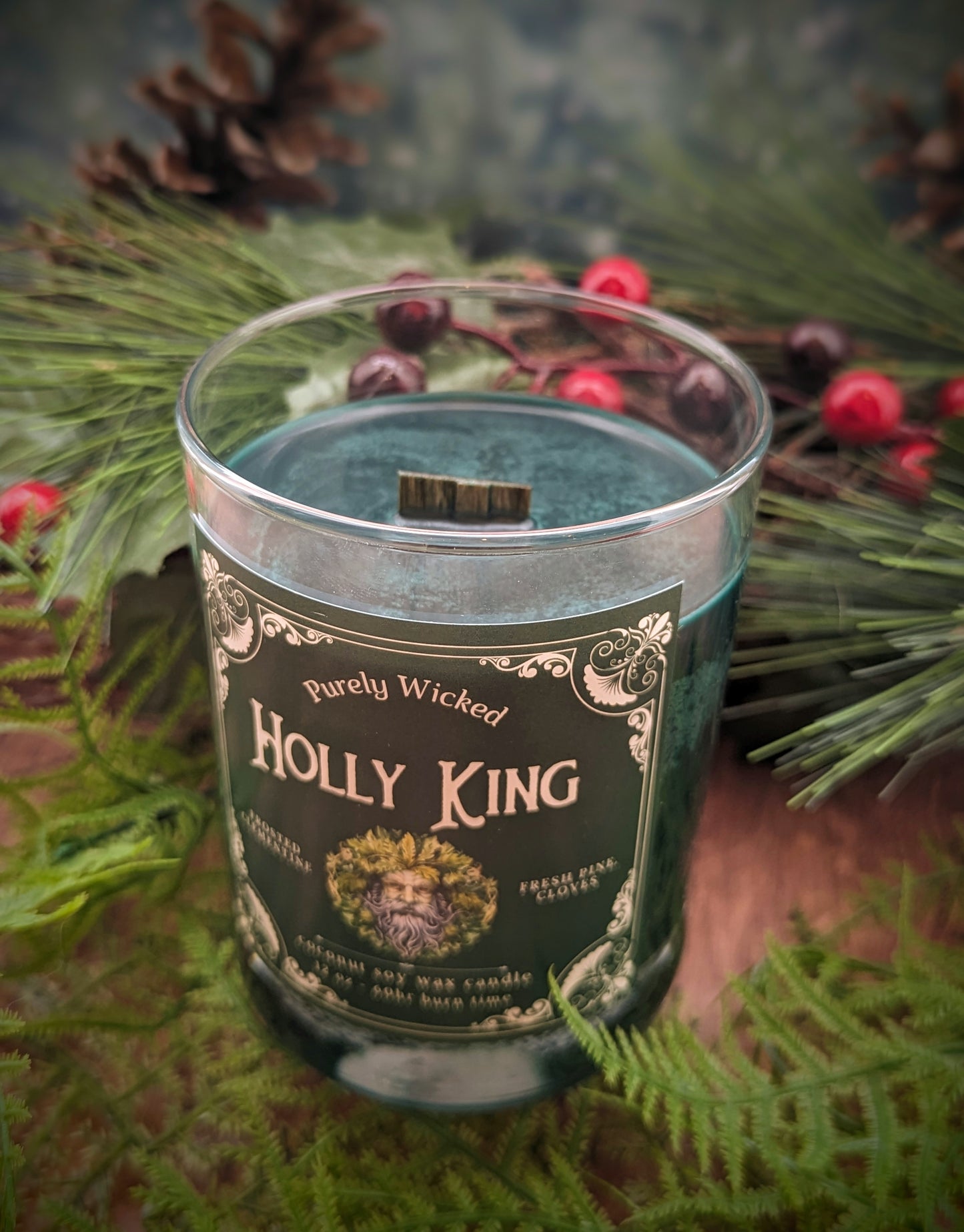 Holly King - Luxury Holiday Candle Collection