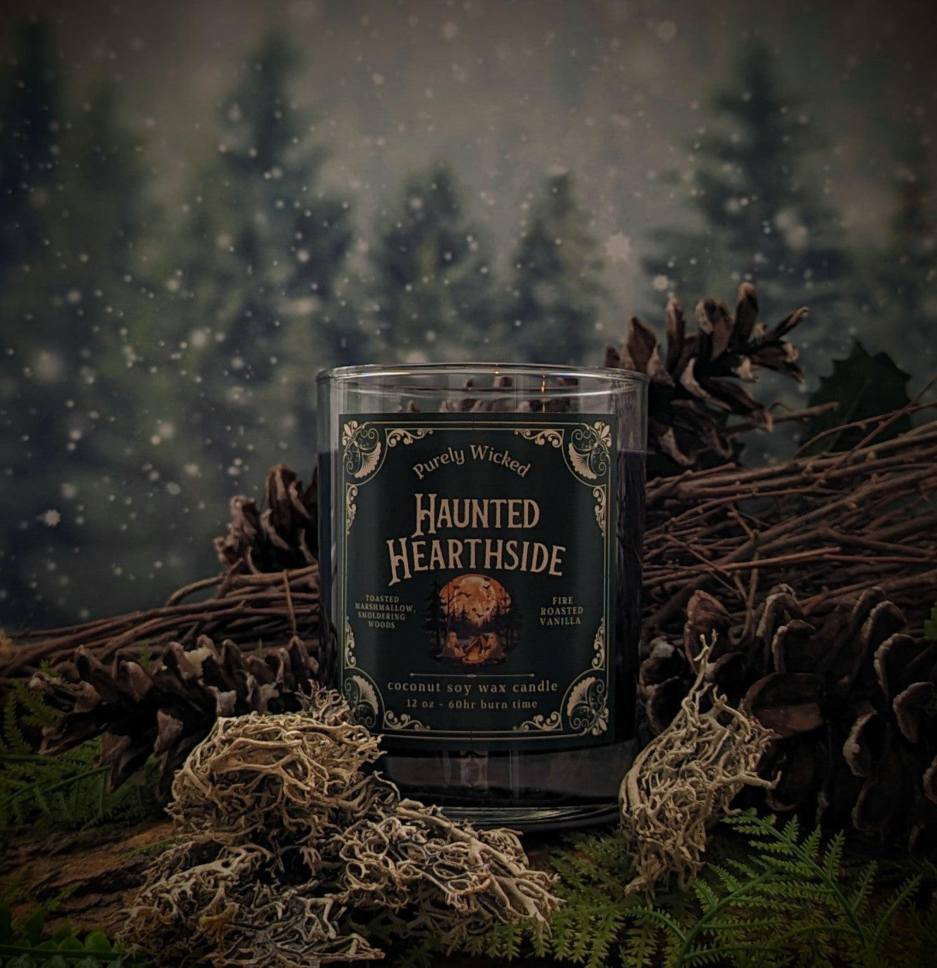 Haunted Hearthside - Luxury Holiday Candle Collection