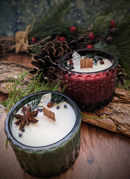 Winter Elegance Luxury Candle - Holiday Collection