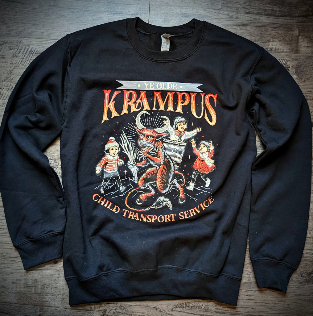 Krampus Crewneck - Black 2023 Edition