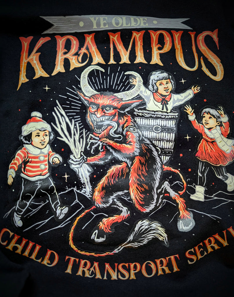 Krampus Crewneck - Black 2023 Edition
