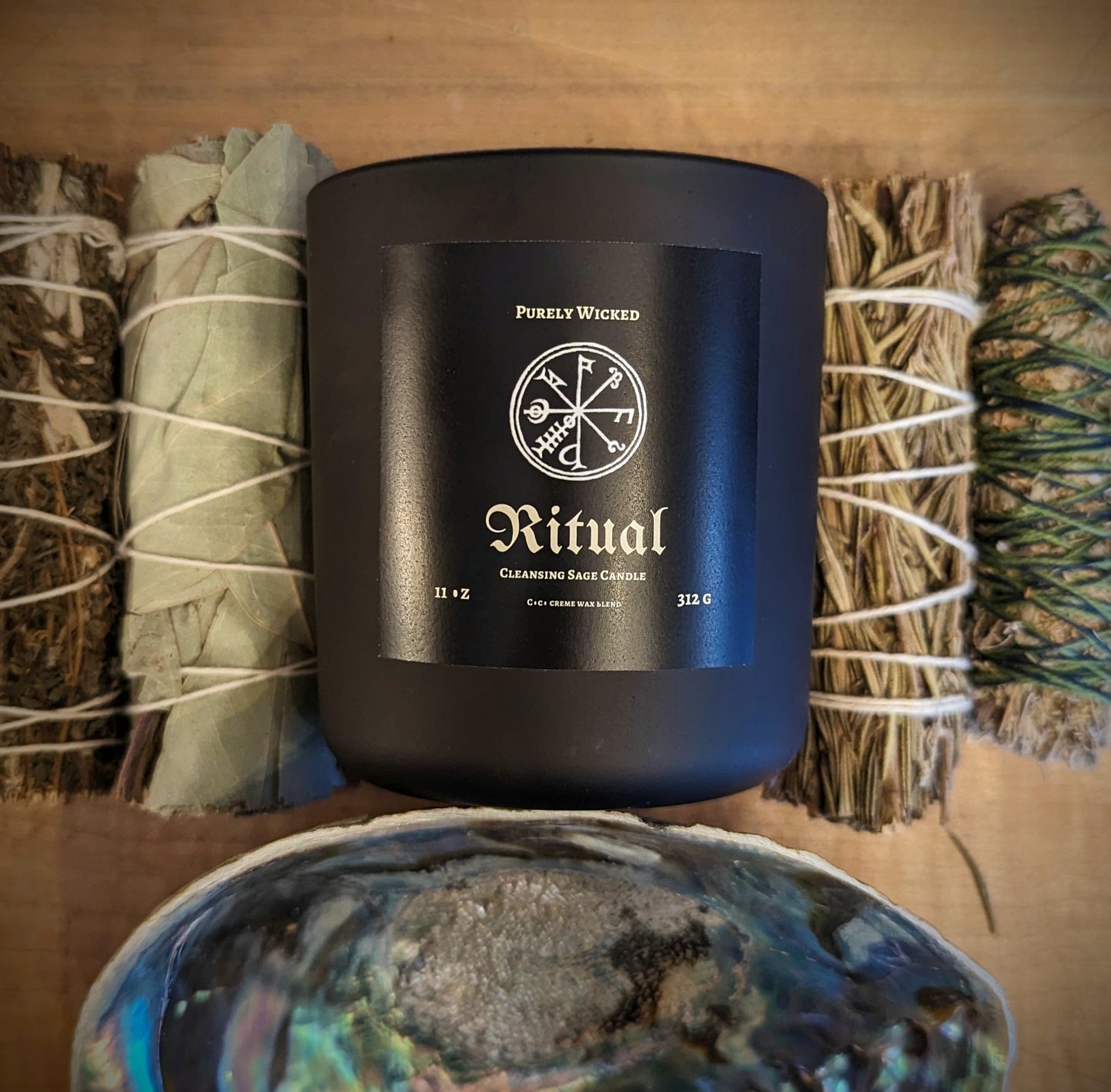 Ritual - Cleansing Sage Soy Wax Candle