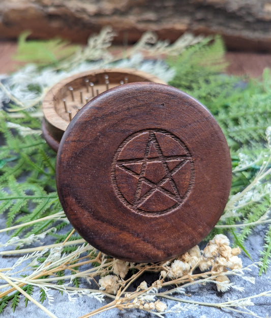 Dried Herb Grinder - Pentacle