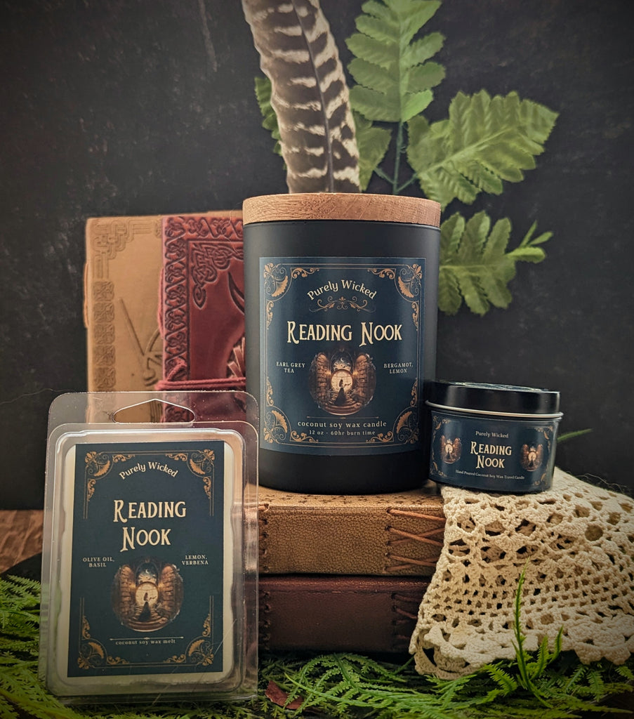 Reading Nook Luxury Soy Candle - NEW Year Collection