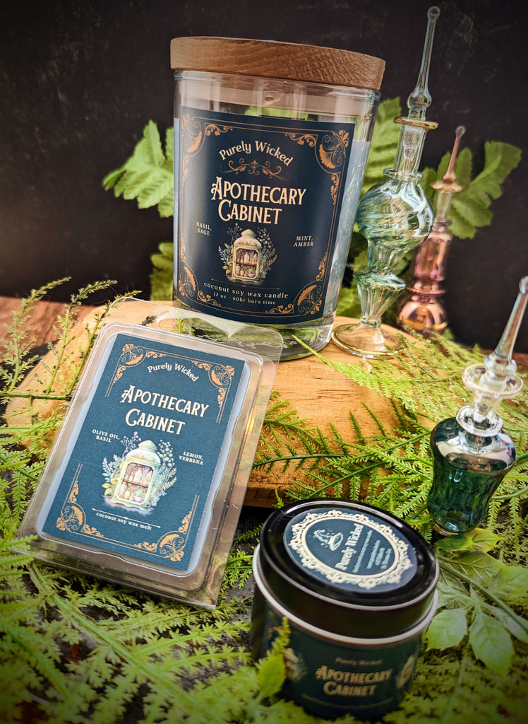 Apothecary Cabinet Luxury Soy Candle - NEW Year Collection
