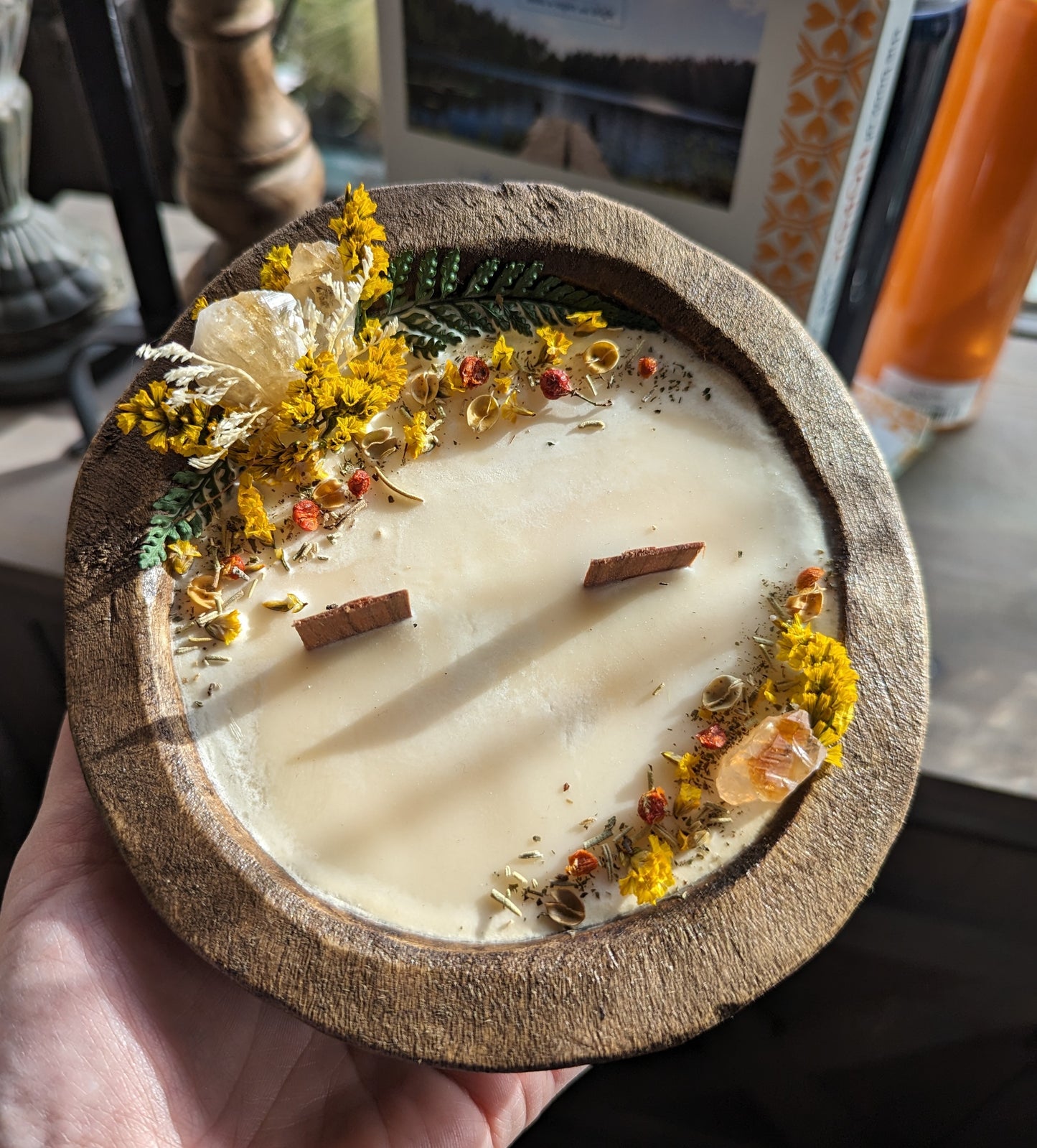 Round Dough Bowl Small - 2 wick