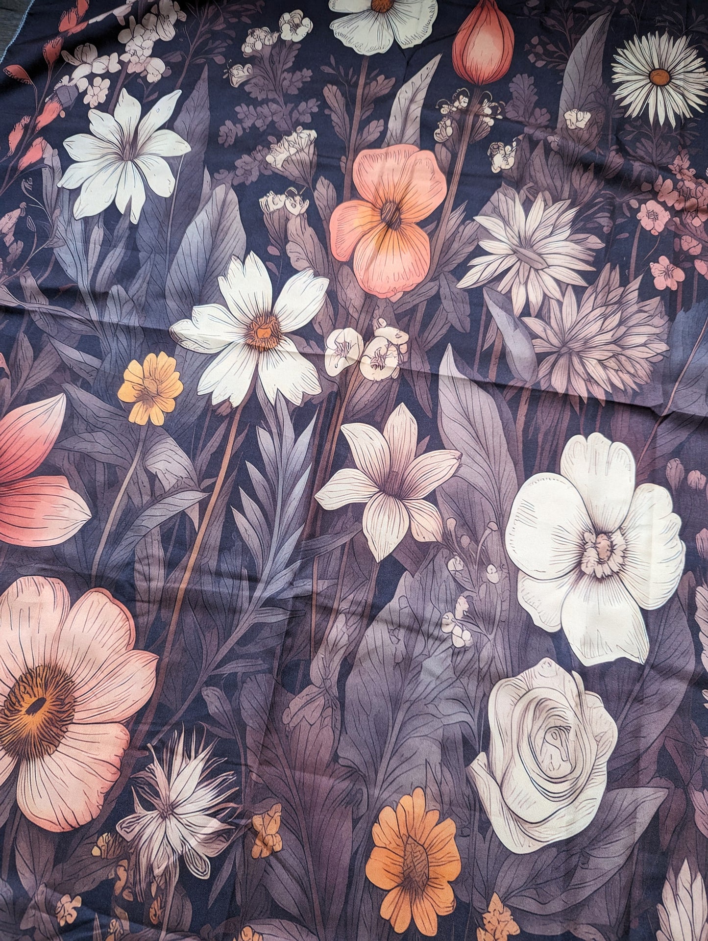 Golden Hour Floral Tapestry - Altar Cloth