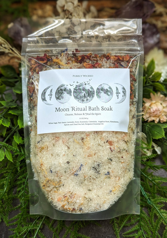 Moon Ritual Bath Soak 12 oz