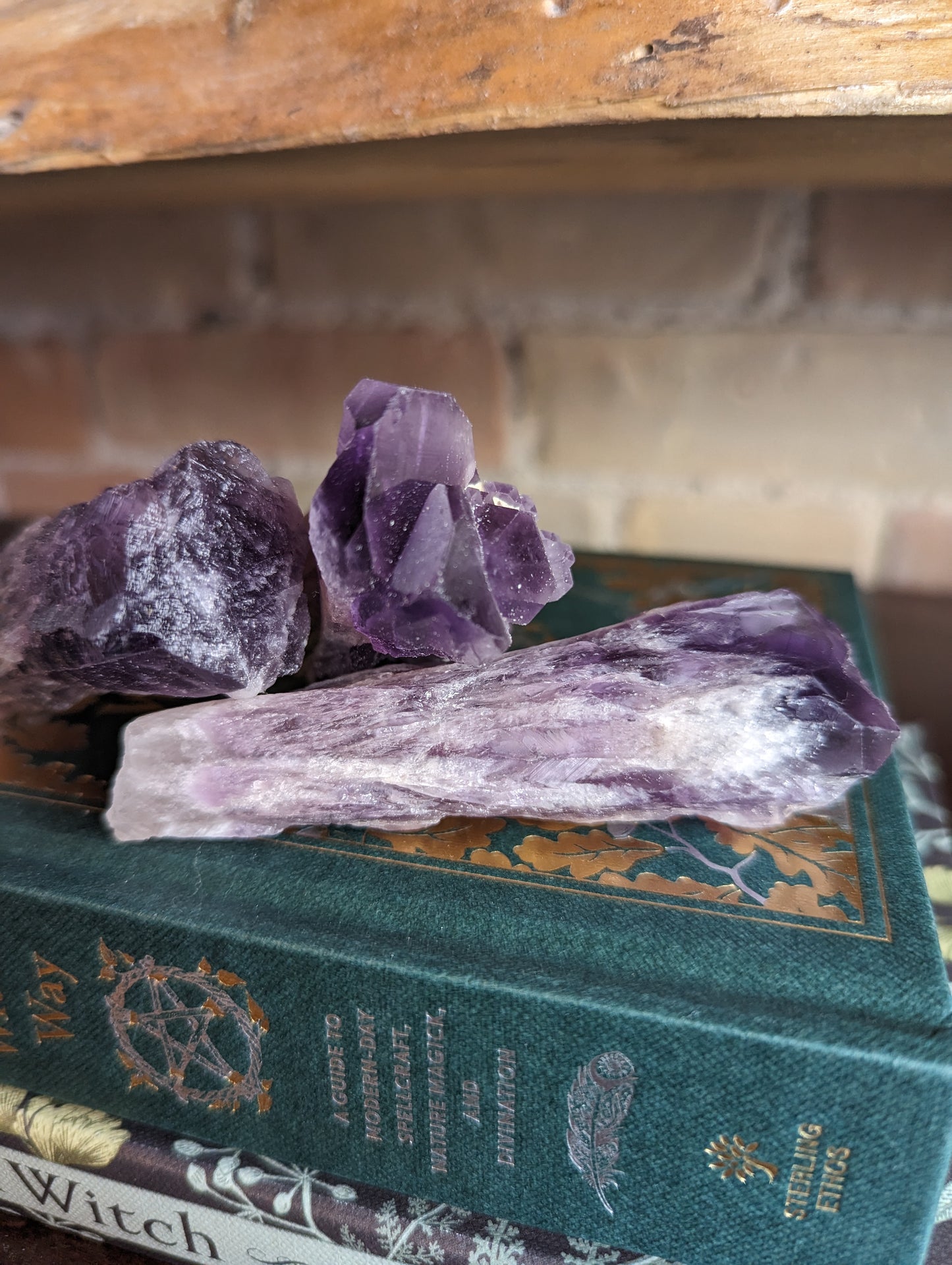 Amethyst Elestial Point