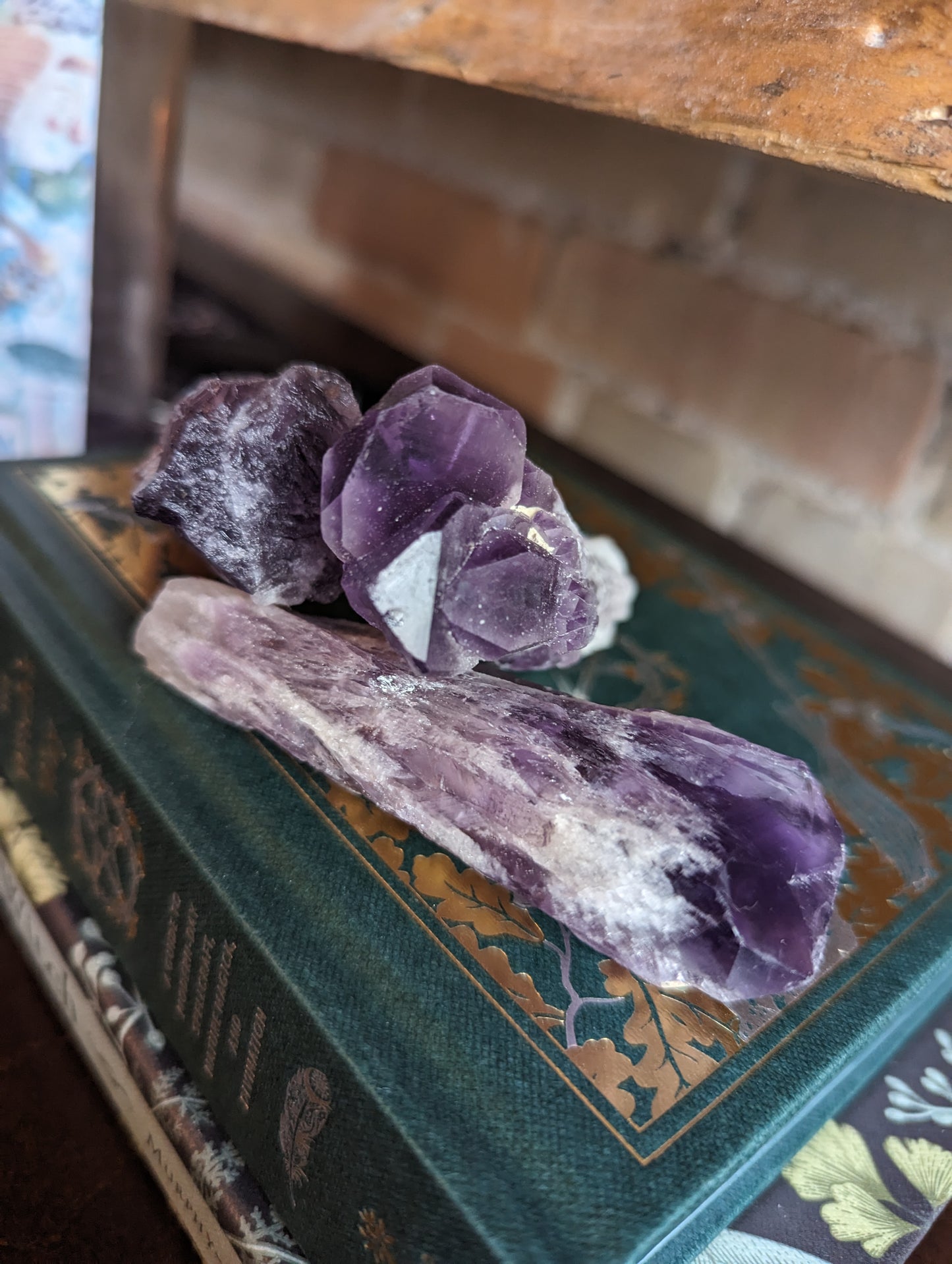 Amethyst Elestial Point