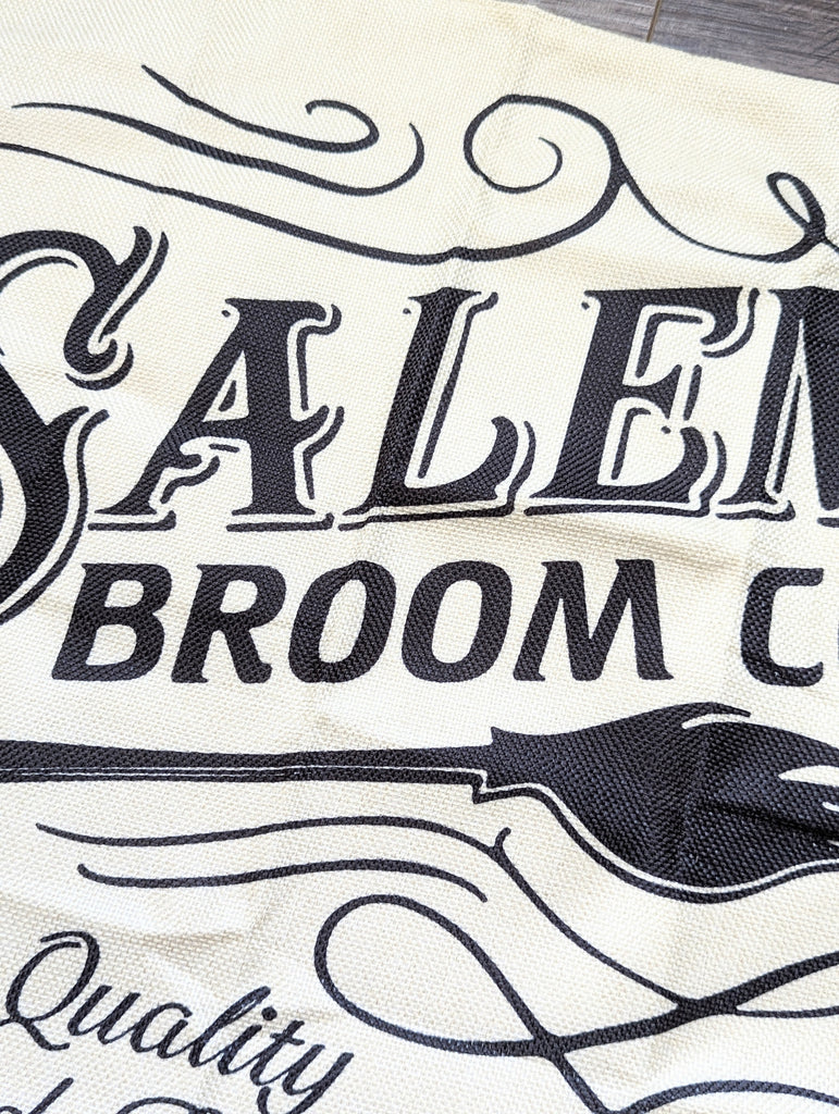 Salem Broom Co. Pillow Cover