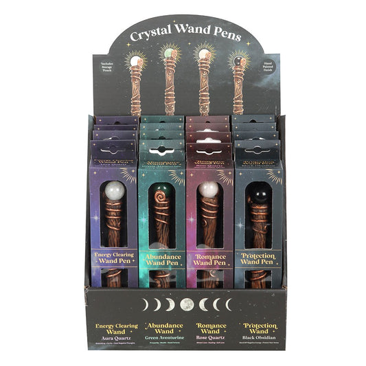 Crystal Resin Wand Pens