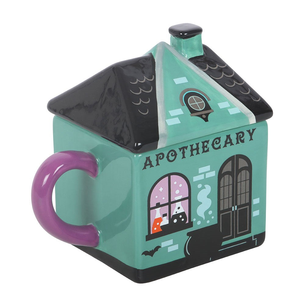 Apothecary Lidded Mug