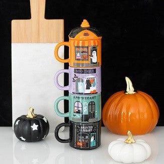 Set of 4 Stacking Mugs