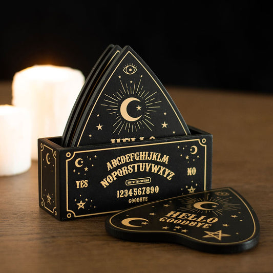 Talking Board Planchette Coasters