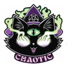 Chaotic Kitty Sticker