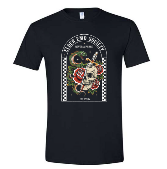 Elder Emo T-Shirt Black