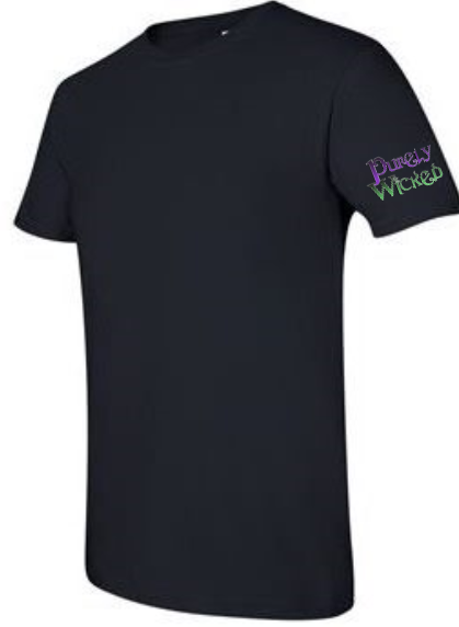 Tattooed Wears Black Loves Spooky Stuff T-Shirt Black