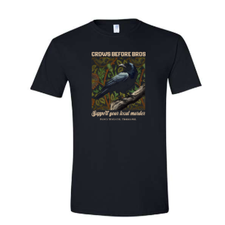2026 Crows Before Bros T-Shirt - Black