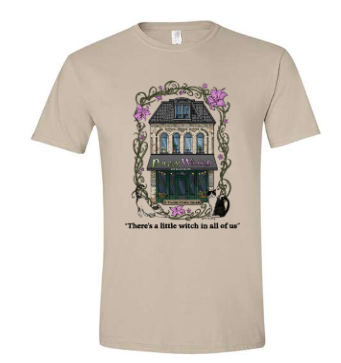 There's A Little Witch in All of Us - Sand Storefront Tee